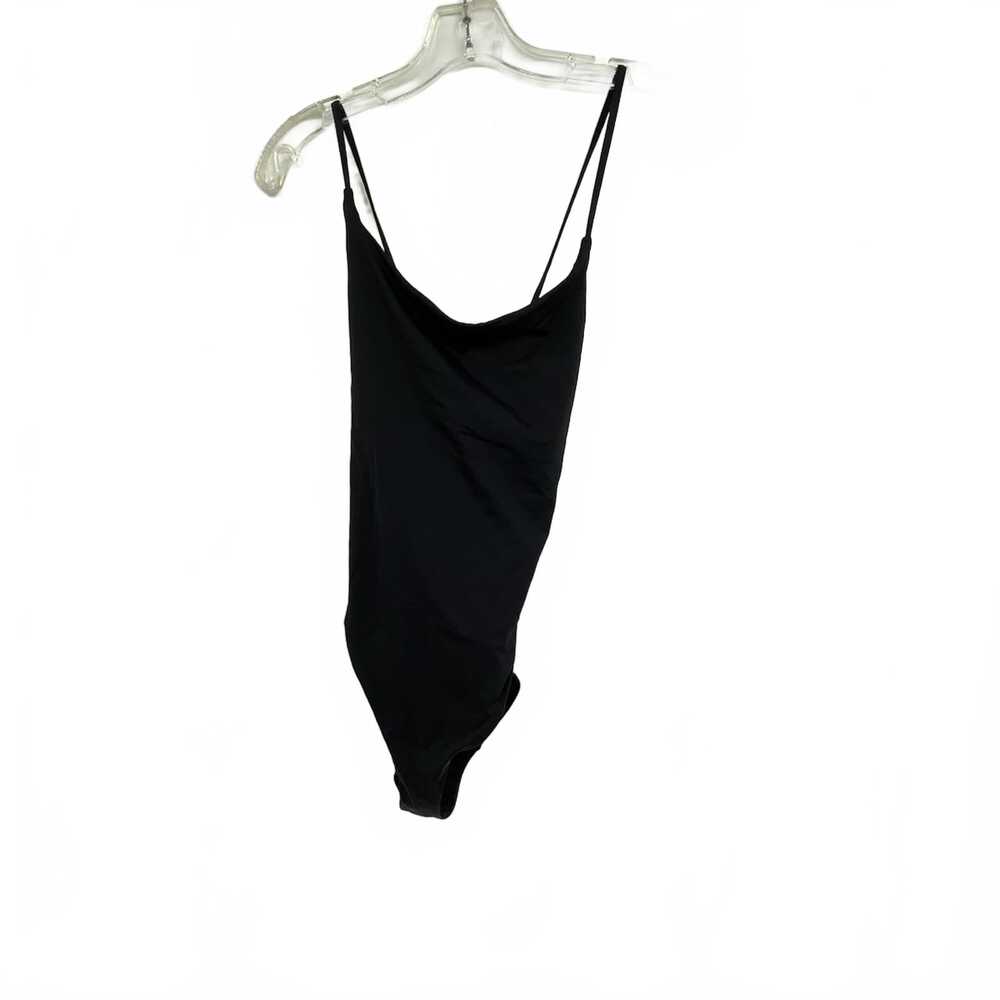 Everlane Black One Piece Swim | Women’s XL Nylon Back Tie